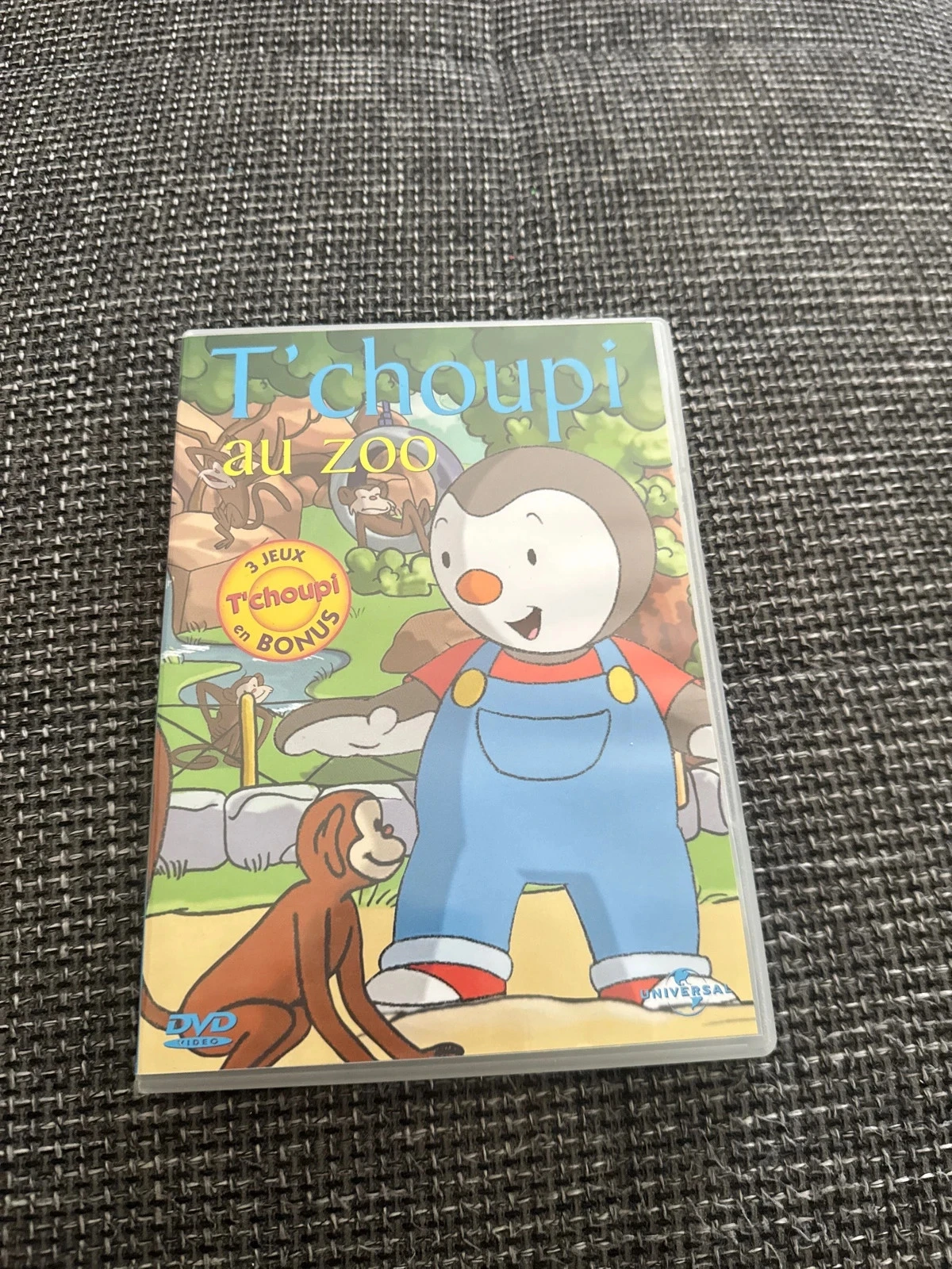 DVD T’choupi au zoo